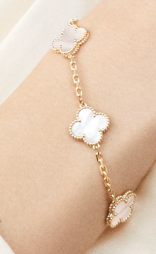 Van Cleef Çelik Bileklik